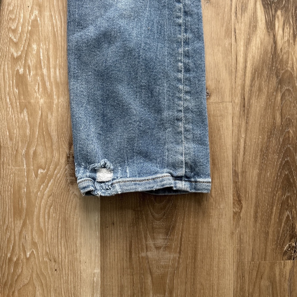 Anthropologie Pilcro Denim Jeans Size 25 Straight Leg Distressed - Picture 9 of 12